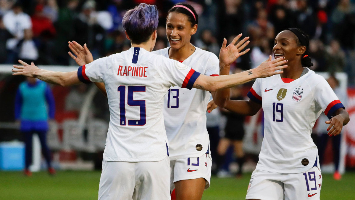 Lynn Williams is fighting for a place on the USWNT Olympic team